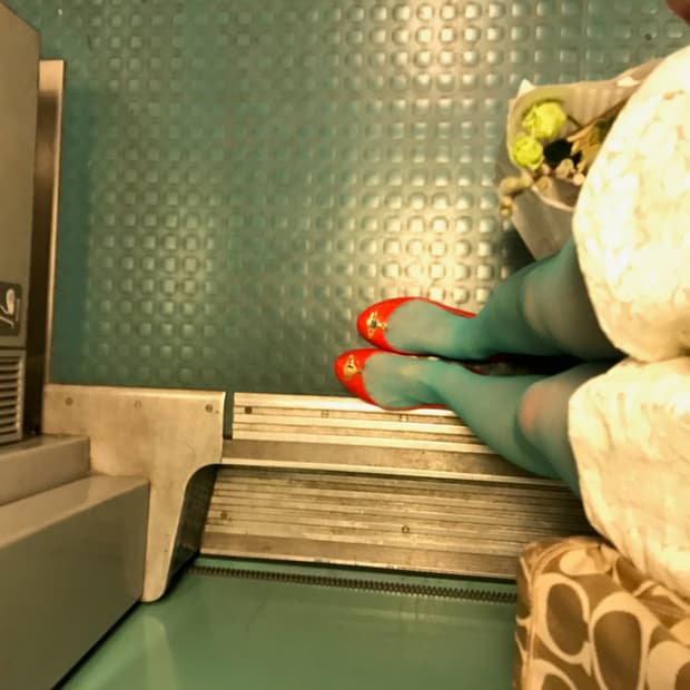 플라워 페어리 벌룬 핏 팬츠