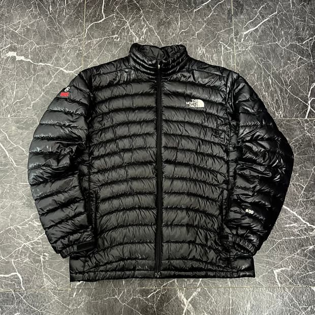 노스페이스 써밋 시리즈 경량 다운 자켓 유광 블랙