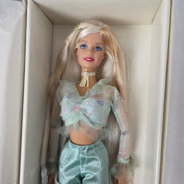 1999년 빈티지 바비인형 란제리 실크스톤 한정판 제너레이션 걸 패션걸