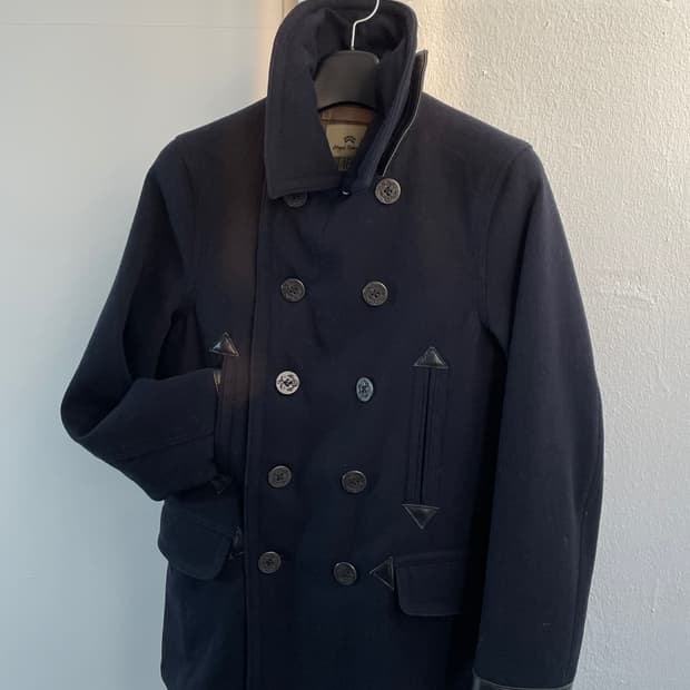 나이젤 카본 40s 미 해군 피 코트