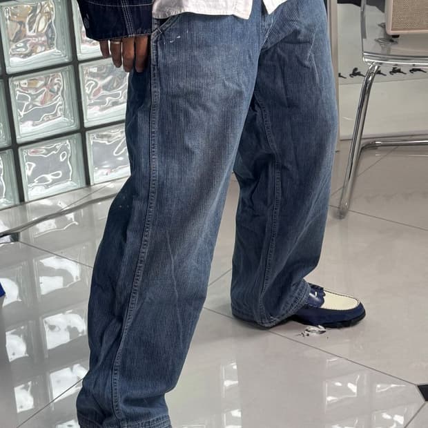 WASHED LEG JEAN 워시드 진