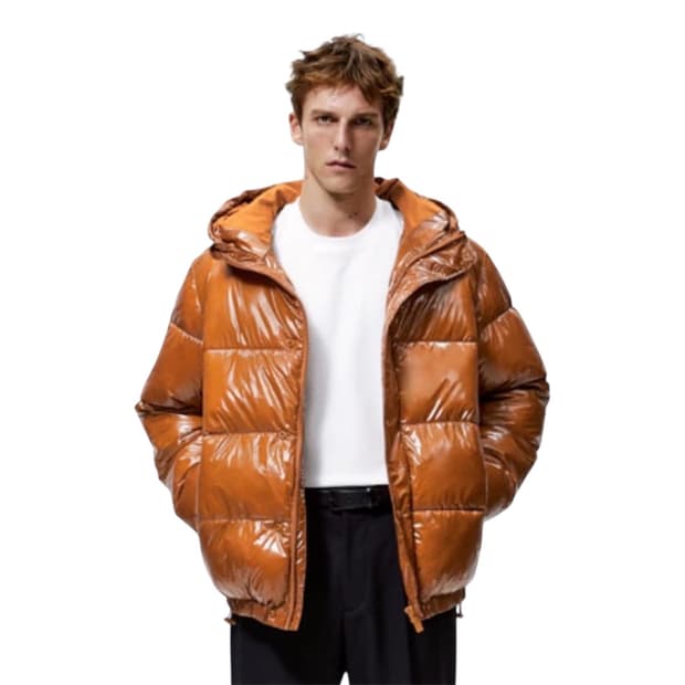 씨피맛 자라유광패딩