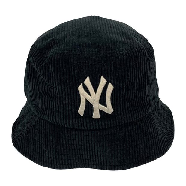 MLB 뉴욕양키스 코듀로이 돔햇 블랙