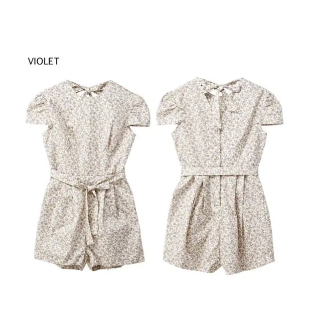 lmml studio 슬리브 점프수트 (violet)