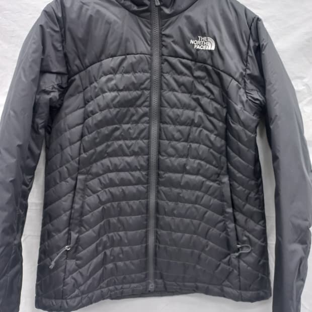 노스페이스 키즈 경량 패딩 150 블랙