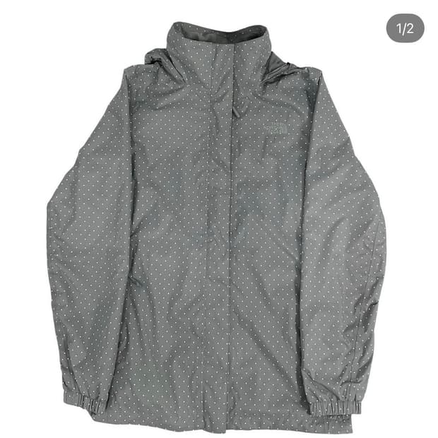 노스페이스 도트 바람막이