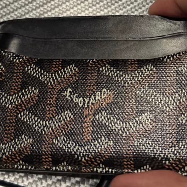 고야드 생쉴피스 카드지갑 블랙