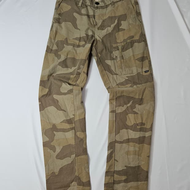 스투시 stussy 데저트 카모 카고팬츠 코튼 워크팬츠 바지 30 정품