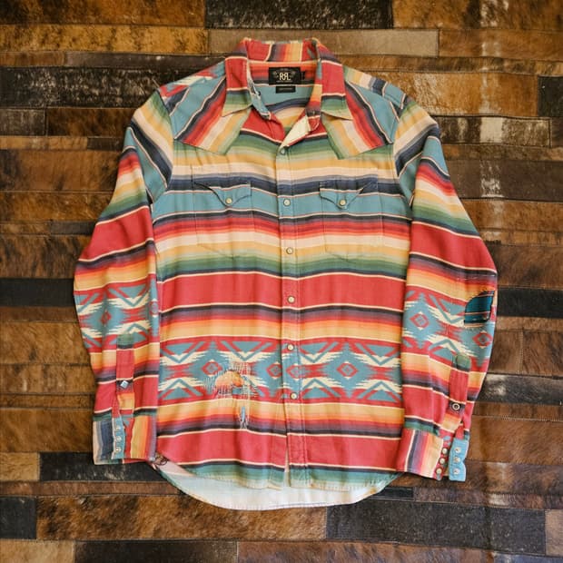 더블알엘 웨스턴 셔츠