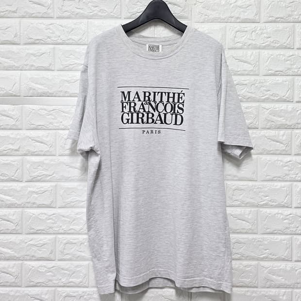 마리떼프랑소와저버 멜란지 그레이 반팔 티 XL