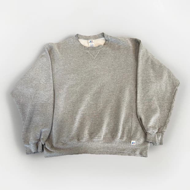 러셀 애슬레틱 빈티지 플레인 스웻셔츠