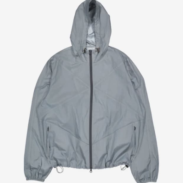 TCM diagonal windstopper jacket (grey)