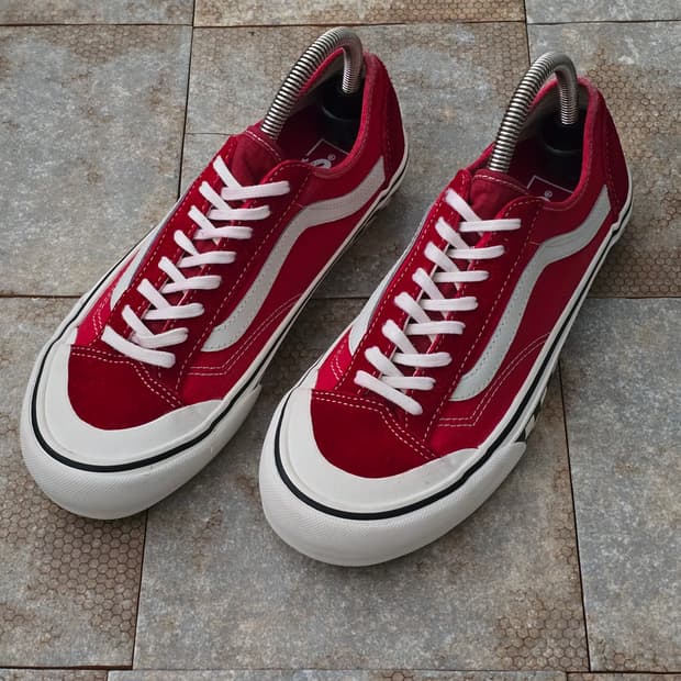 (260)반스 스타일 36 데콘 sf 솔트 워시 레드 스