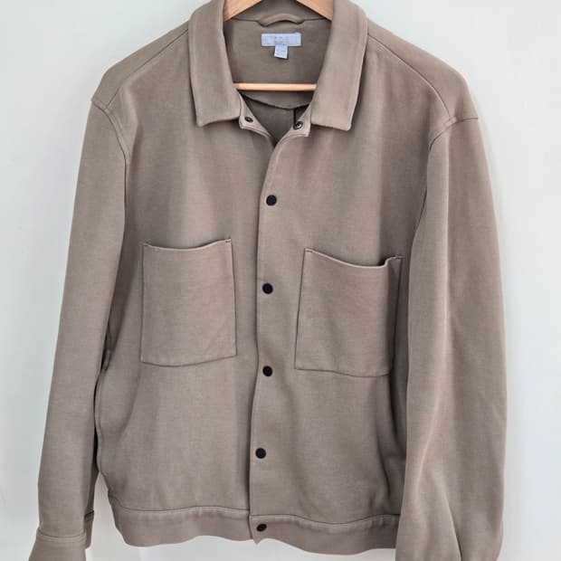 COS 코스 코튼 트윌 자켓 L (류준열 자켓) 봄자켓 추천