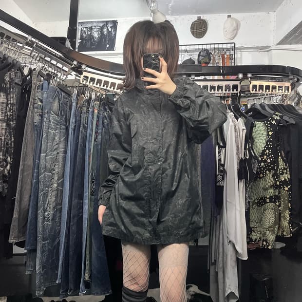 타이다이 패턴 윈드자켓