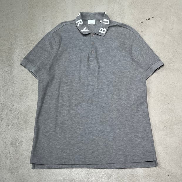 버버리 반팔카라티+명품감정서 s10675