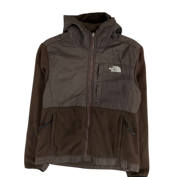 노스페이스 브라운 후드 후리스 (m)
