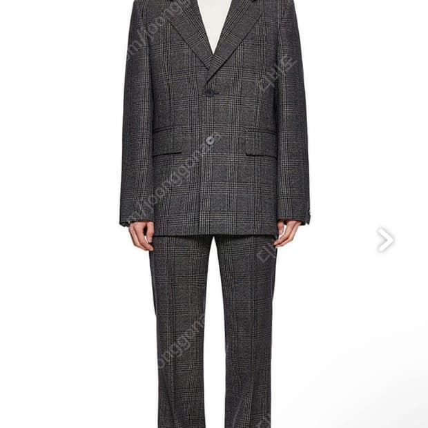 23FW 우영미 메인체크 자켓  48 (100) 울자켓