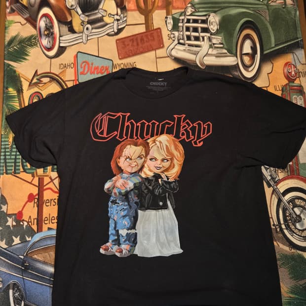 처키 빈티지 티셔츠