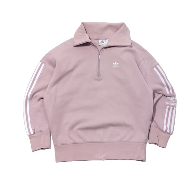 ADIDAS 하프 집업 아노락 맨투맨 women M