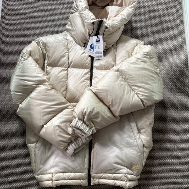 플리마켓🔥 매든 스노우 라이언 다운 파카 패딩