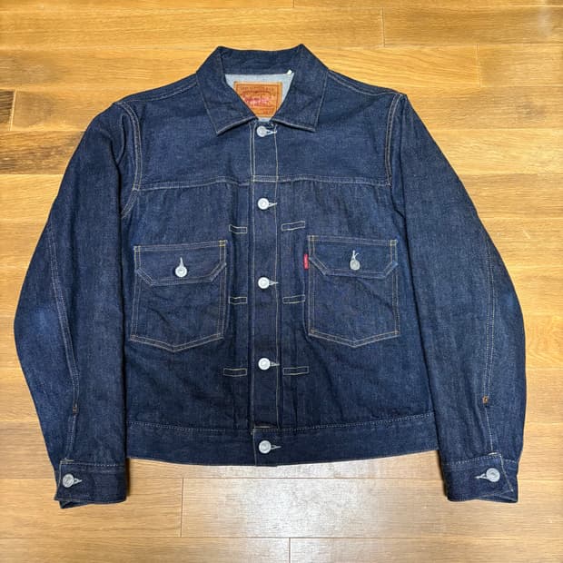 리바이스빈티지클로딩(LVC) 타입2 트러커 자켓 M