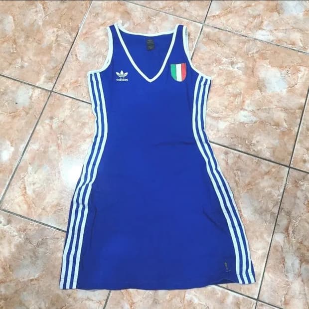 아디다스 이탈리아 민소매 원피스