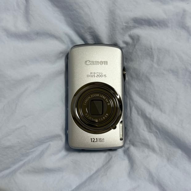 캐논 익서스 IXUS 200IS 디지털카메라 빈티지 디카 실버