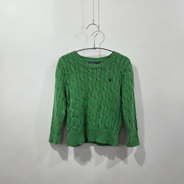 폴로랄프로렌 키즈 케이블 니트 3T