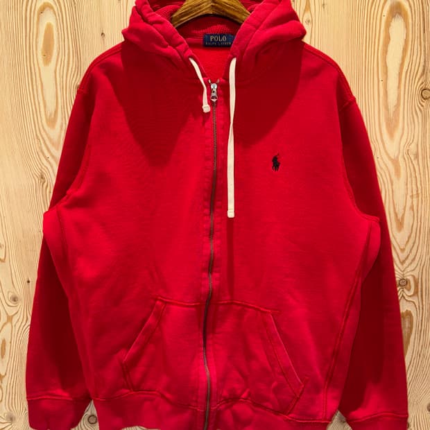 폴로 랄프로렌 와플 후드집업