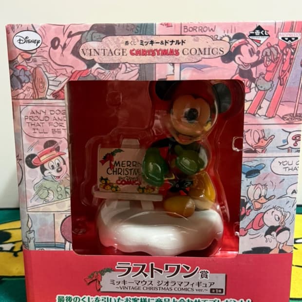 미키마우스 크리스마스 피규어