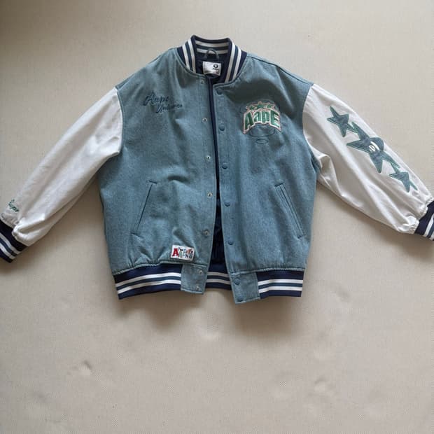 베이프 바시티 자켓