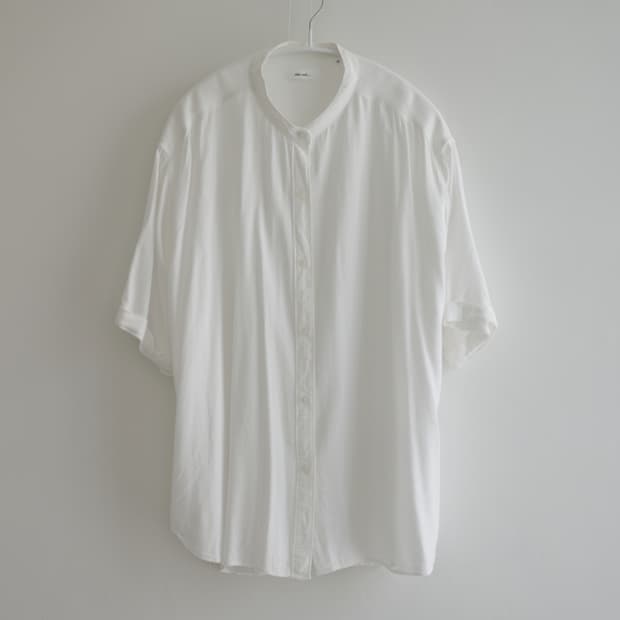 Niko and 아이보리  차이나넥 반팔  블라우스