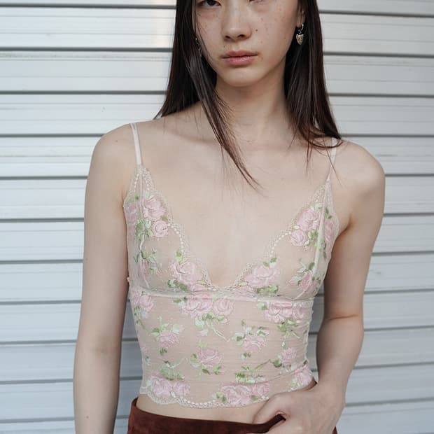 Nuuanu Rose Camisole_Apricot 새제품