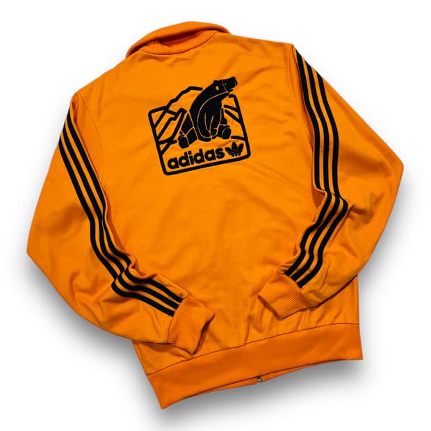 아디다스 폴라베어 베켄바우어 오렌지 트랙탑 져지