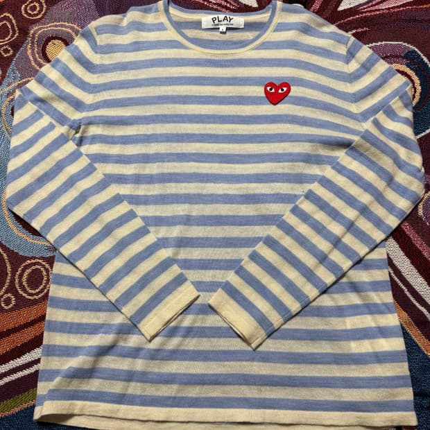 꼼데가르송 니트 쭉티 L