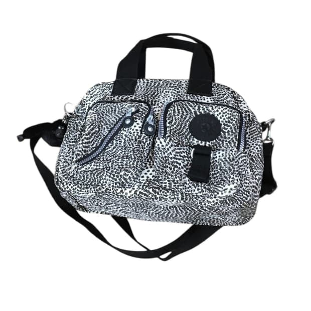 키플링 숄더&크로스백 레오파드 블랙