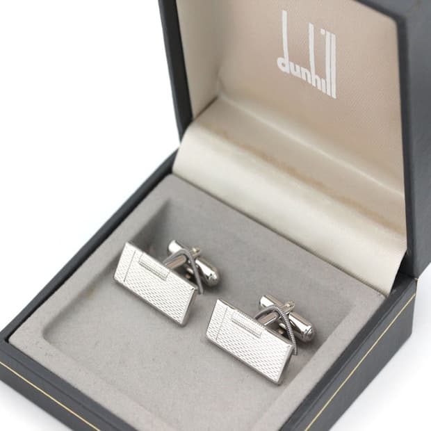 던힐 A등급 남자 명품 커프스 빈티지