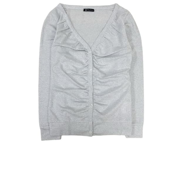 글리터 셔링 가디건