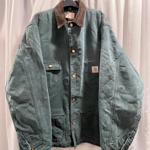 칼하트/ 미시간 초어 코트 헌터 그린/ 2XL