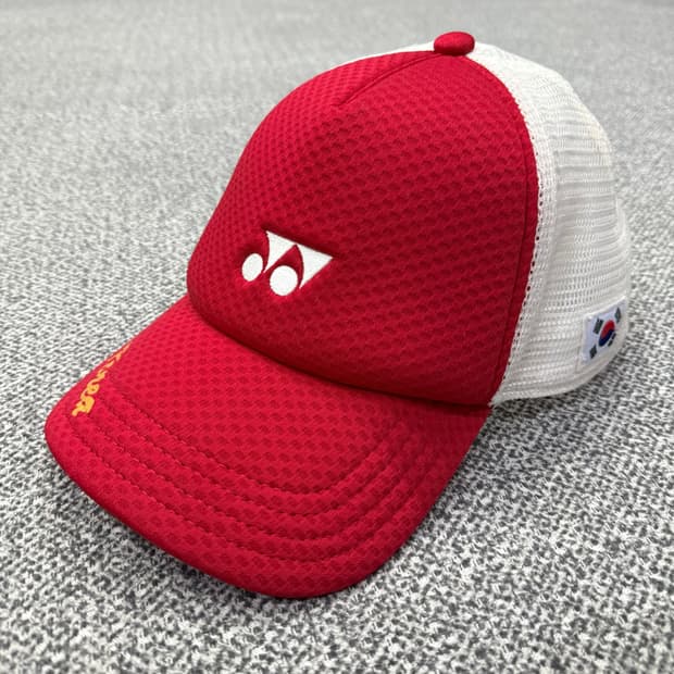 F 요넥스 YONEX 태극기 KOREA 메쉬 볼캡 모자