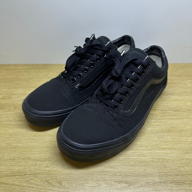 반스 올드스쿨 올검 올블랙 255