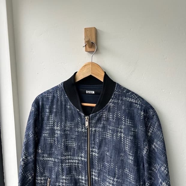 16001 - 시스템 블루종 자켓