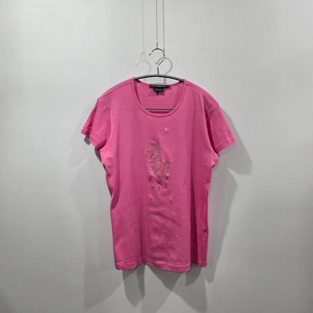 폴로랄프로렌 골프 USA 우먼 빅포니 반팔 티셔츠 L