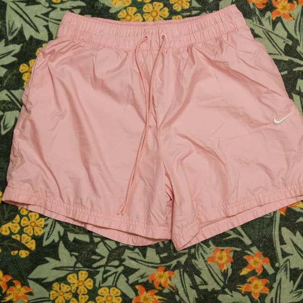 나이키 핑크 우븐 반바지