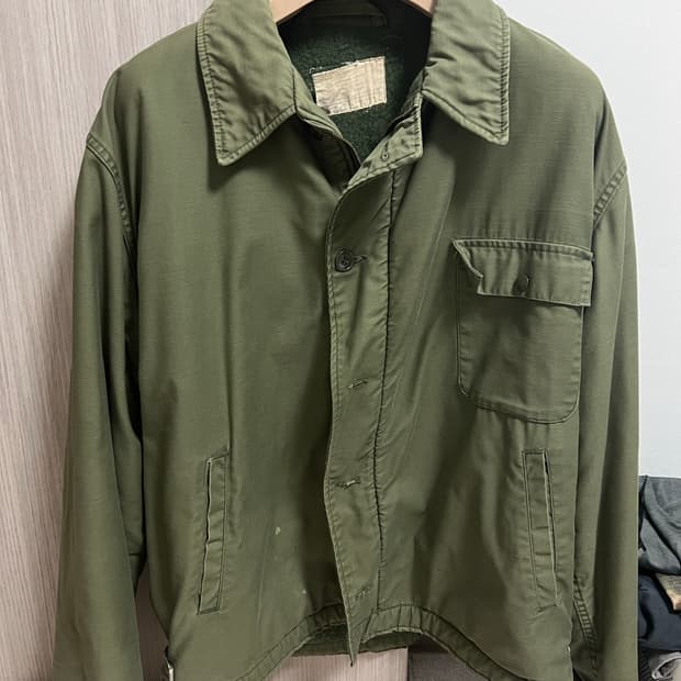 [XL] 70s 빈티지 a-2 덱자켓 deck jacket 밀리터리