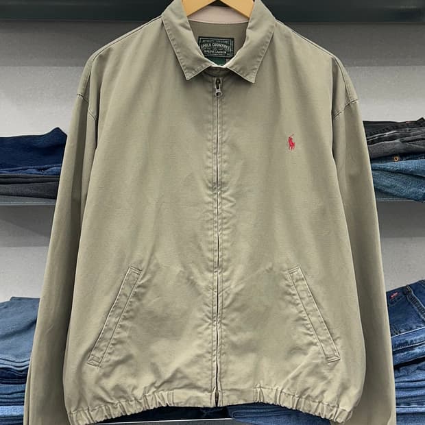 (M)90'S POLO COUNTRY 블루종-M1765