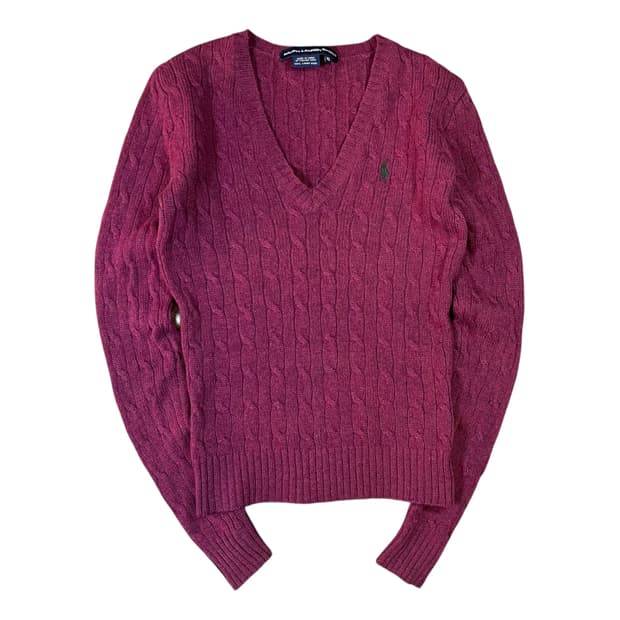 폴로 랄프로렌 렘스울 니트