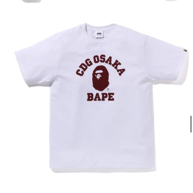 [3XL] BAPE 베이프 꼼데가르송 오사카 티셔츠 (새상품)