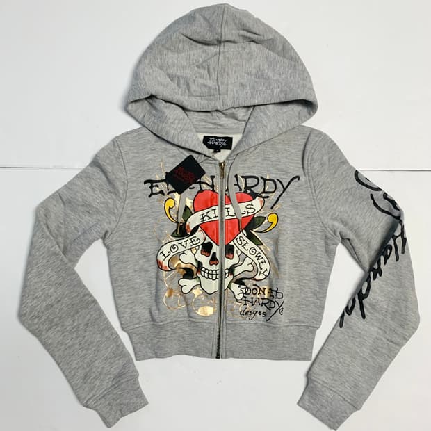 [새제품] 에드하디 후드집업